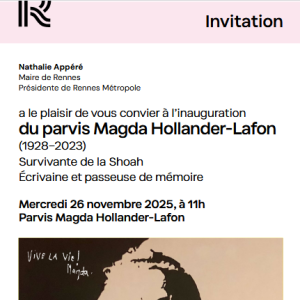 Invitation Mairie Rennes